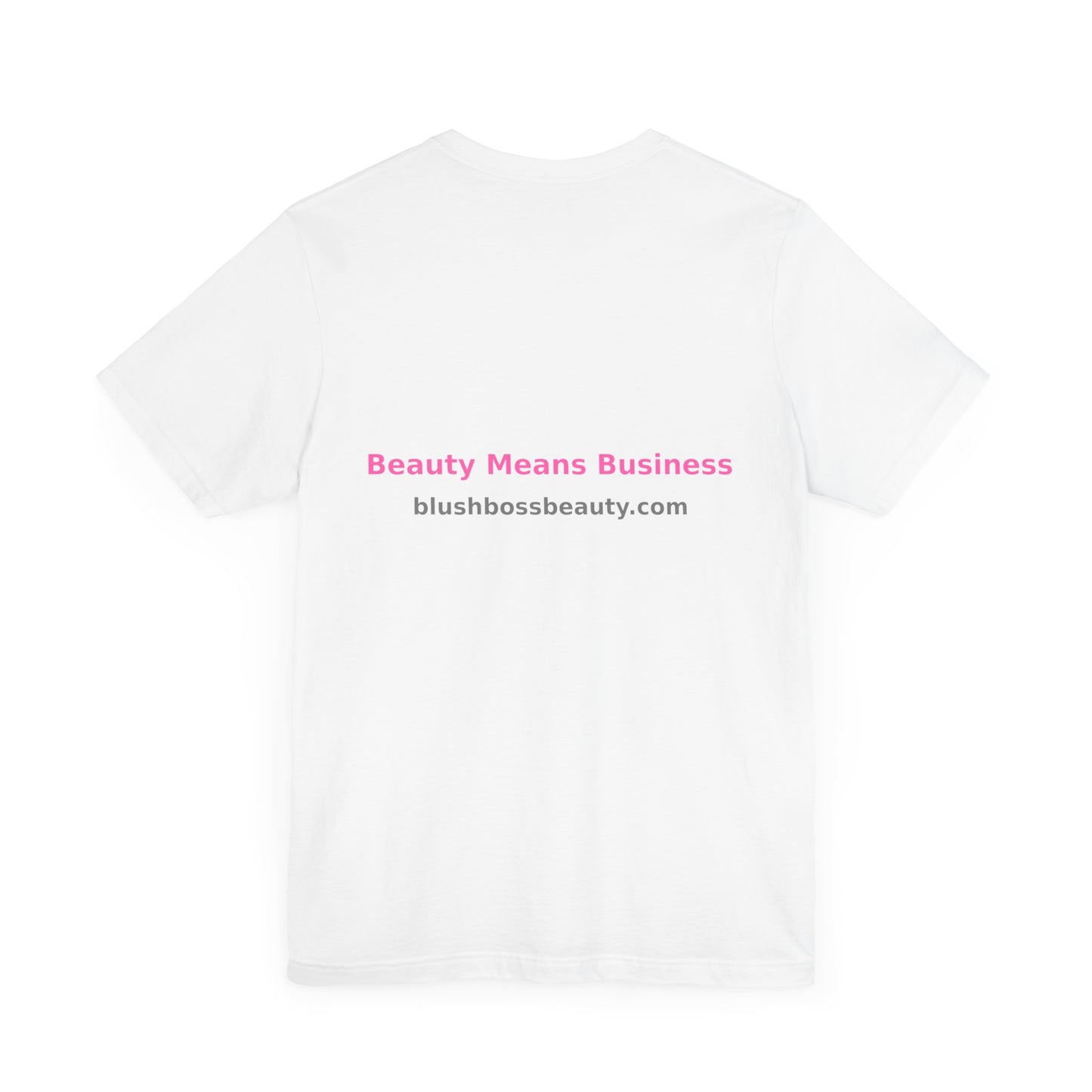 Blush Boss Unisex Jersey Tee – Empowering Fashion for Beauty Enthusiasts