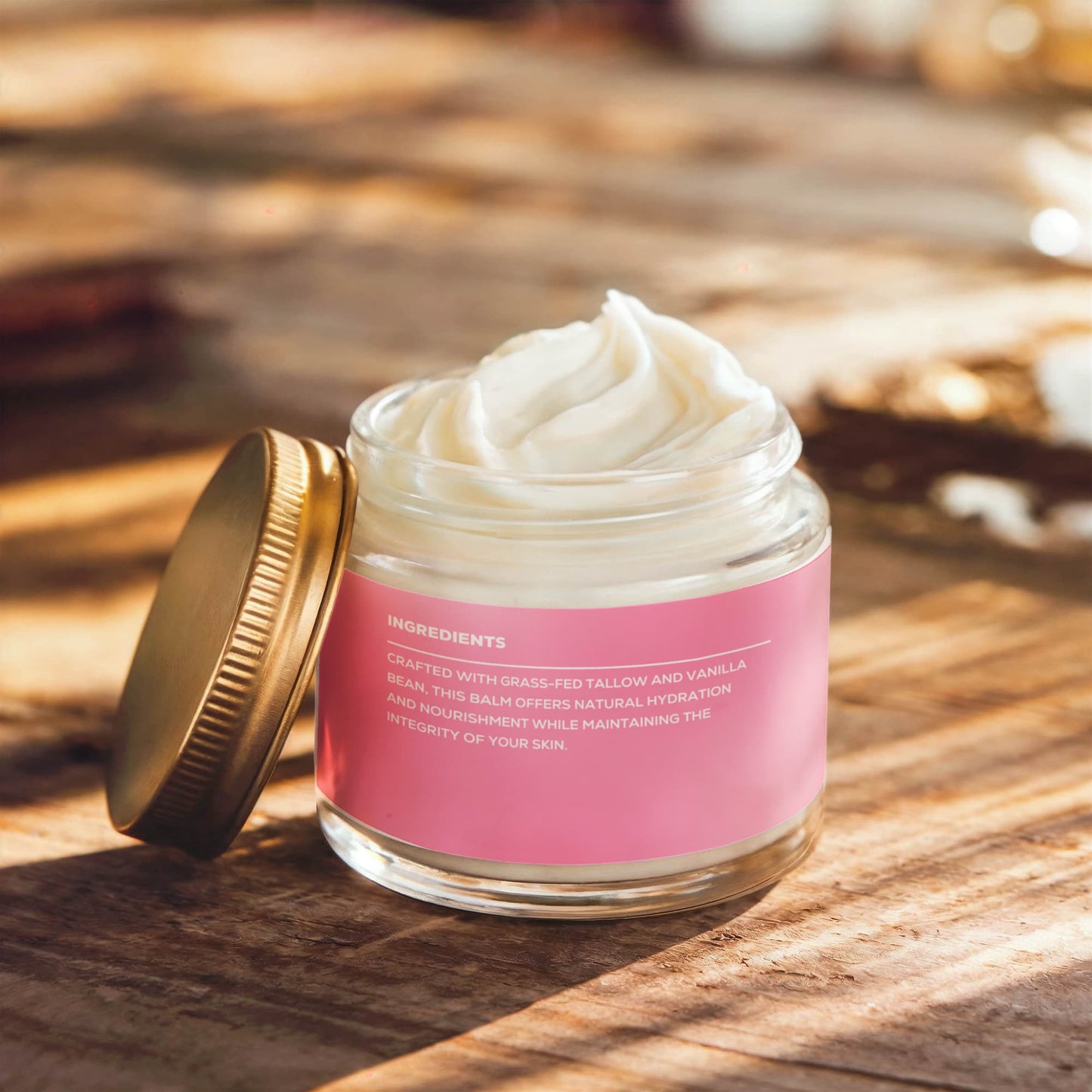 Blush Boss™ Whipped Grass-Fed Tallow Balm with Vanilla Bean