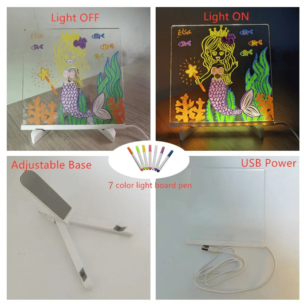 GlowSketch™ Light-Up Drawing Board