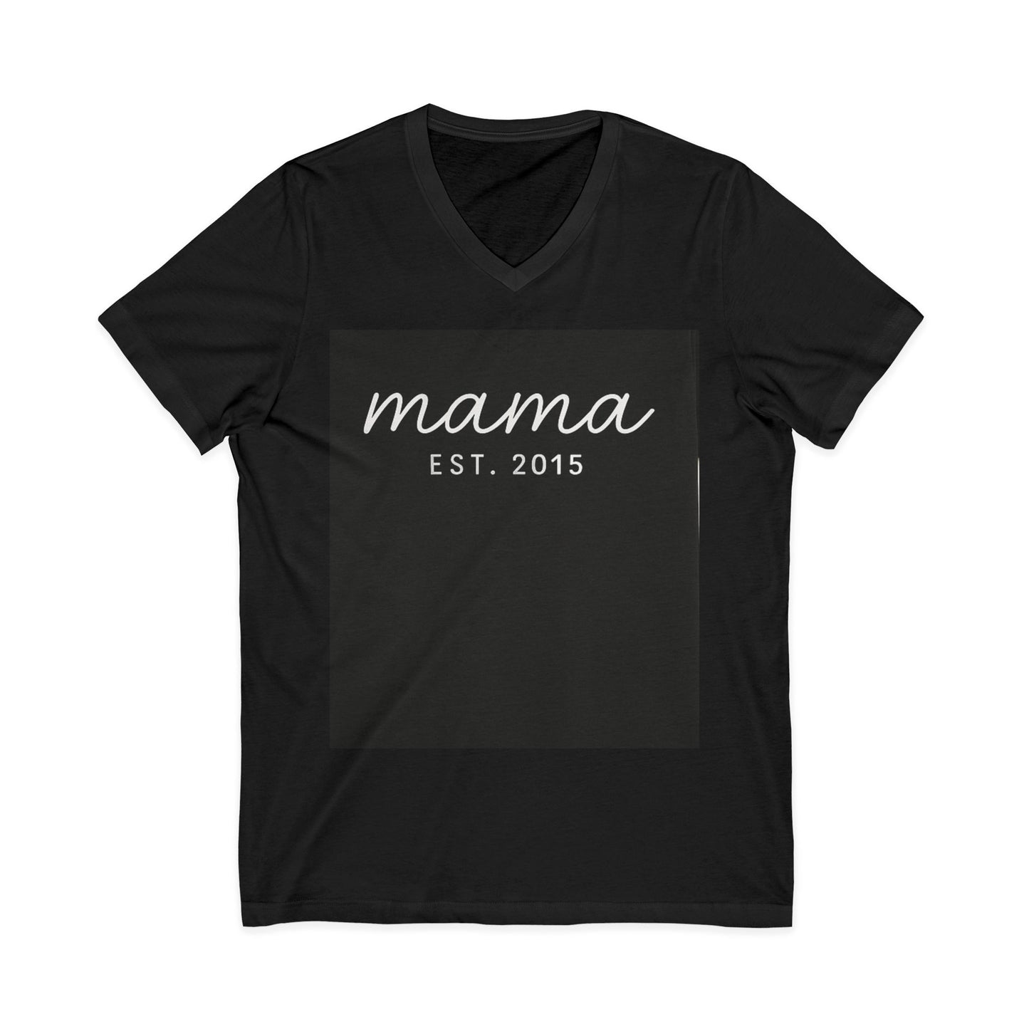 Unisex Jersey Short Sleeve V-Neck Tee