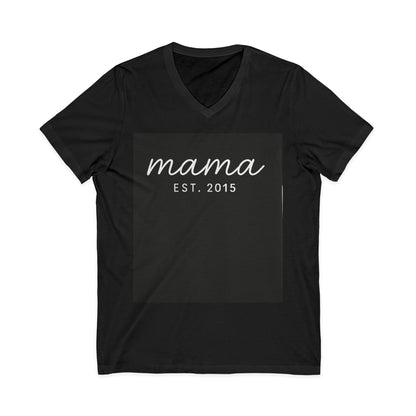 Unisex Jersey Short Sleeve V-Neck Tee