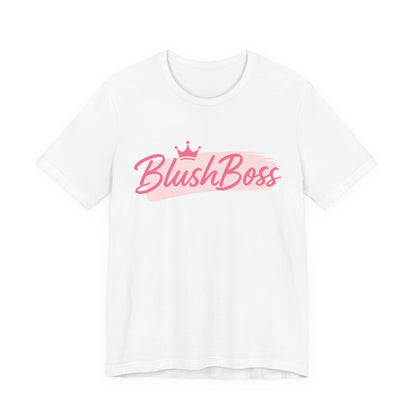 Blush Boss Unisex Jersey Tee – Empowering Fashion for Beauty Enthusiasts
