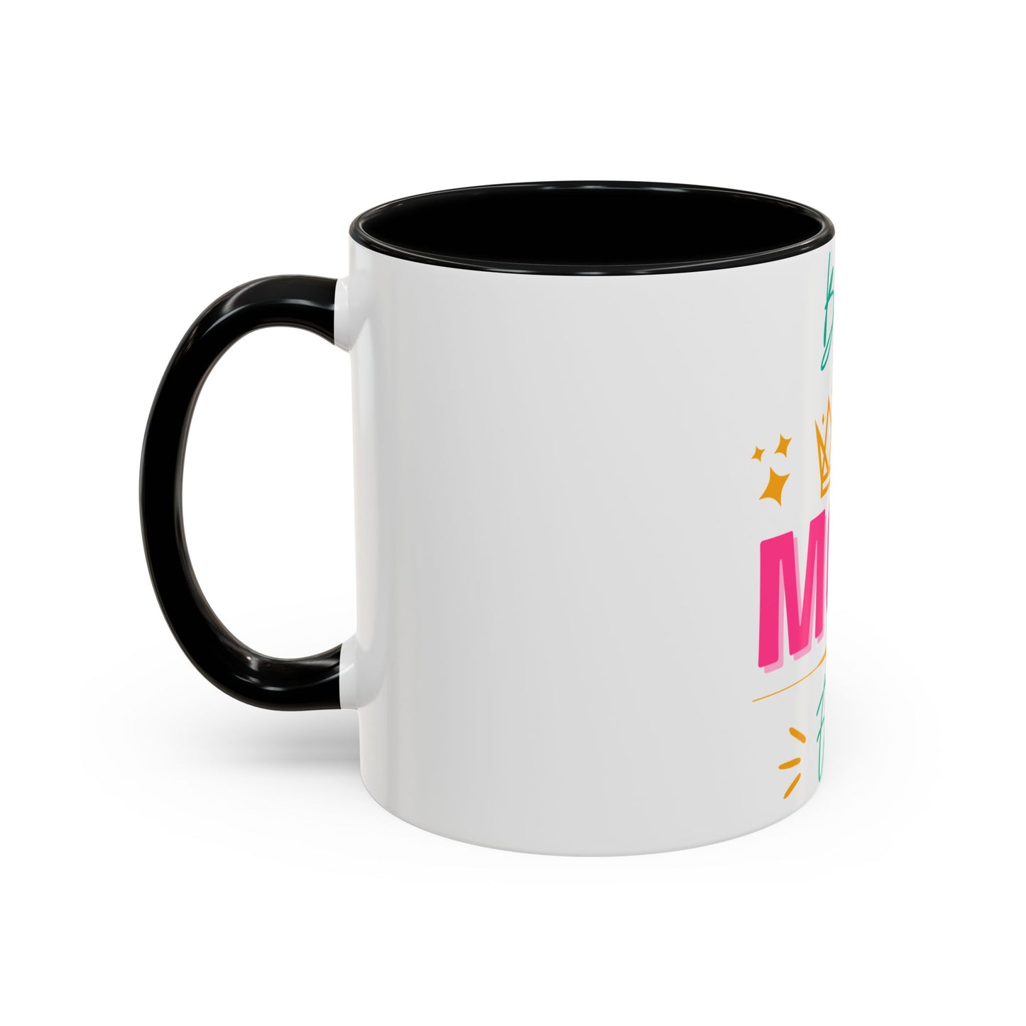 Best Mom Ever Accent Coffee Mug (11, 15oz)