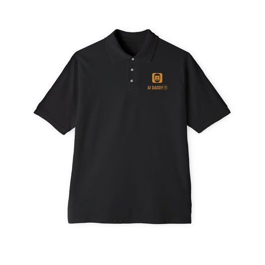 Men's Piqué Polo —AI DADDY