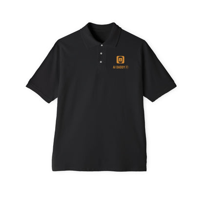 Men's Piqué Polo —AI DADDY