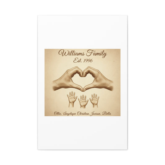 Matte Canvas, Stretched, 1.25"