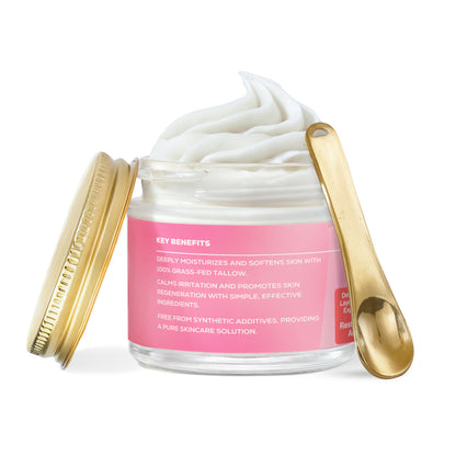 Blush Boss™ Whipped Grass-Fed Tallow Balm with Vanilla Bean