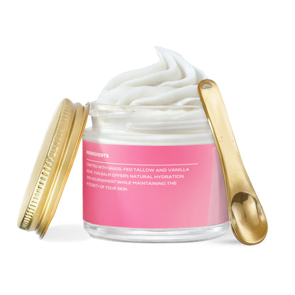 Blush Boss™ Whipped Grass-Fed Tallow Balm with Vanilla Bean