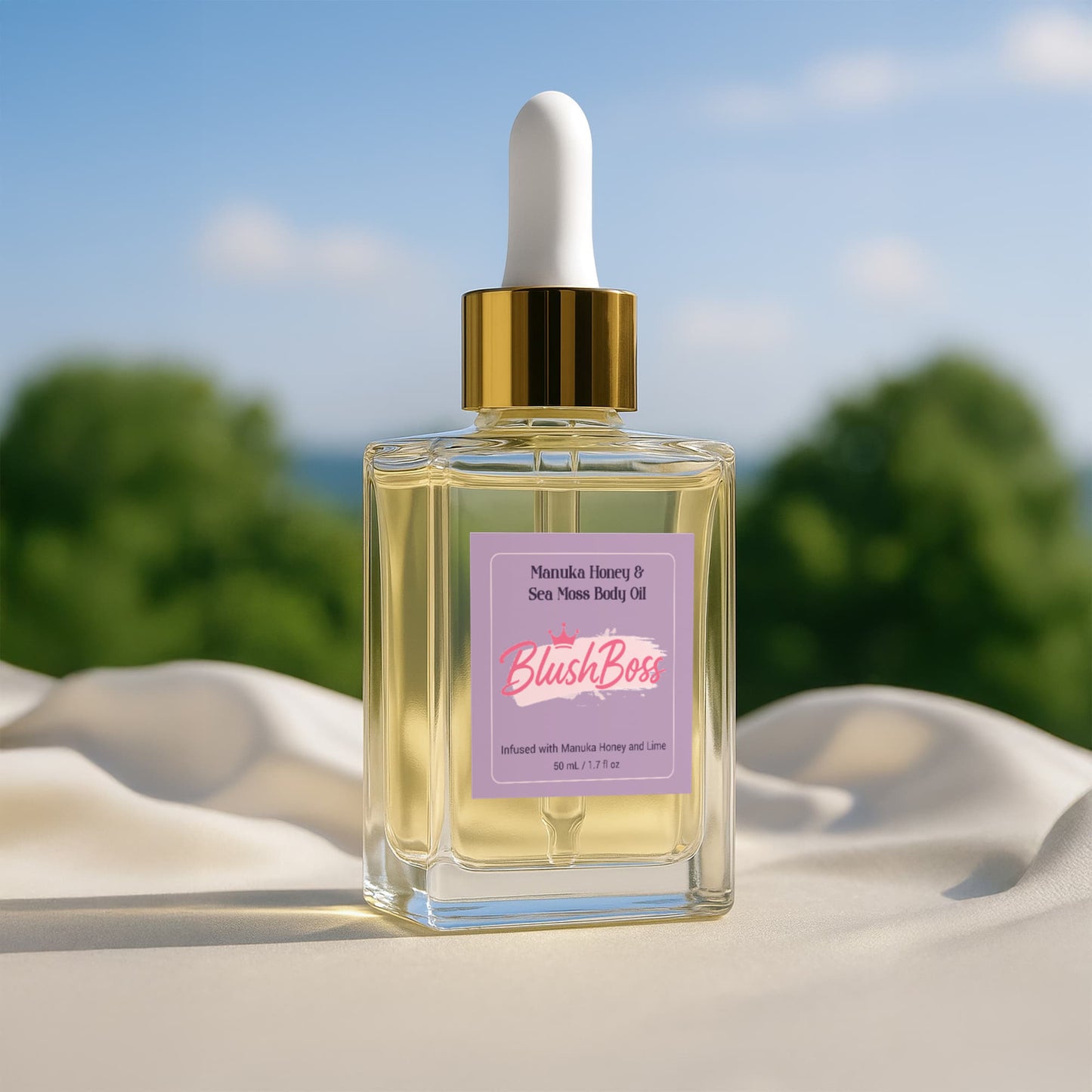 Blush Boss Manuka Honey Sea Moss Post-Shave Oil