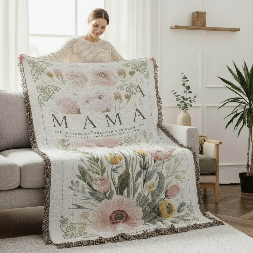 Personalized Woven Blanket