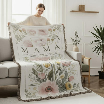 Personalized Woven Blanket