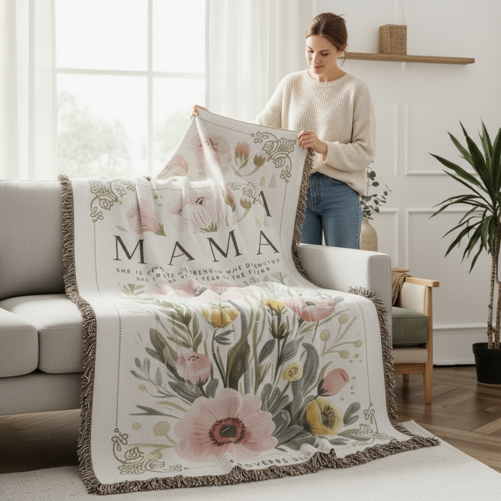Personalized Woven Blanket