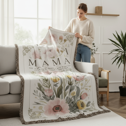 Personalized Woven Blanket