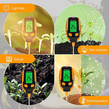 SoilSense™ 4-in-1 Soil Tester