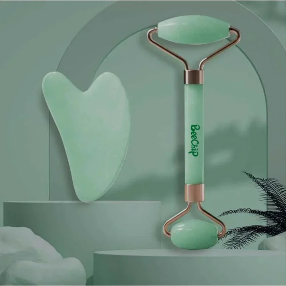 GlowGlee Facial Roller Set