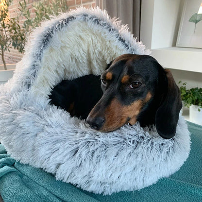 The CozyNook™ Fluffy Pet Bed