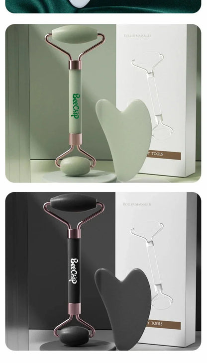 GlowGlee Facial Roller Set