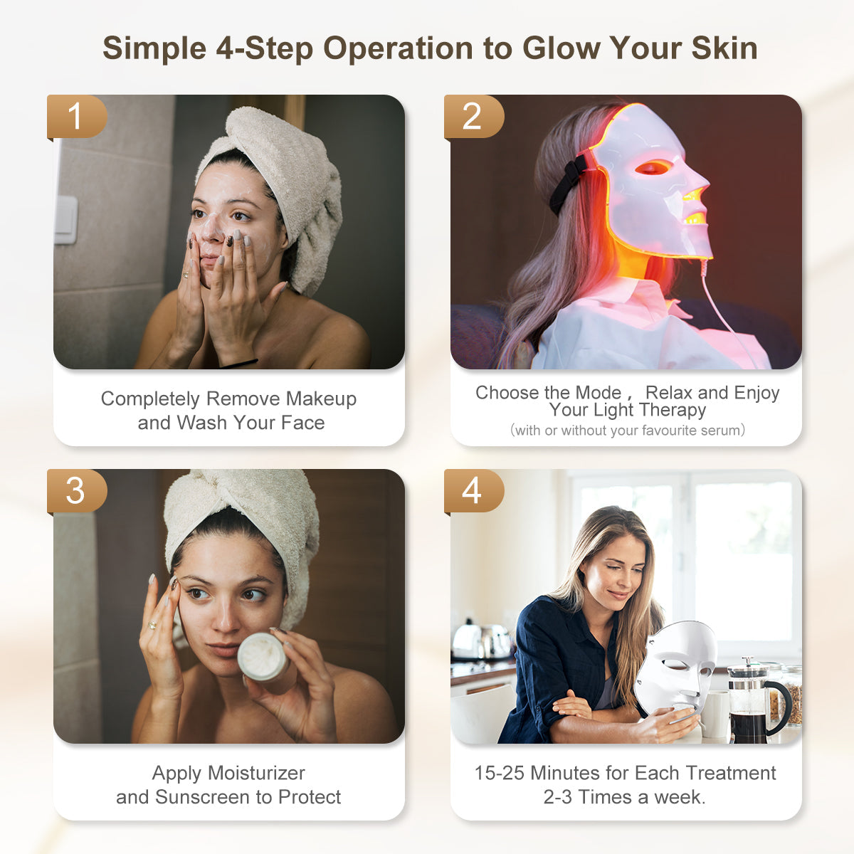 GlowShield™ Led Face Mask