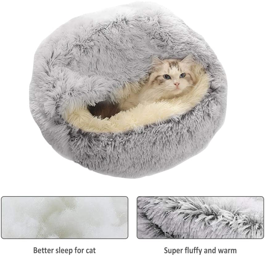 The CozyNook™ Fluffy Pet Bed