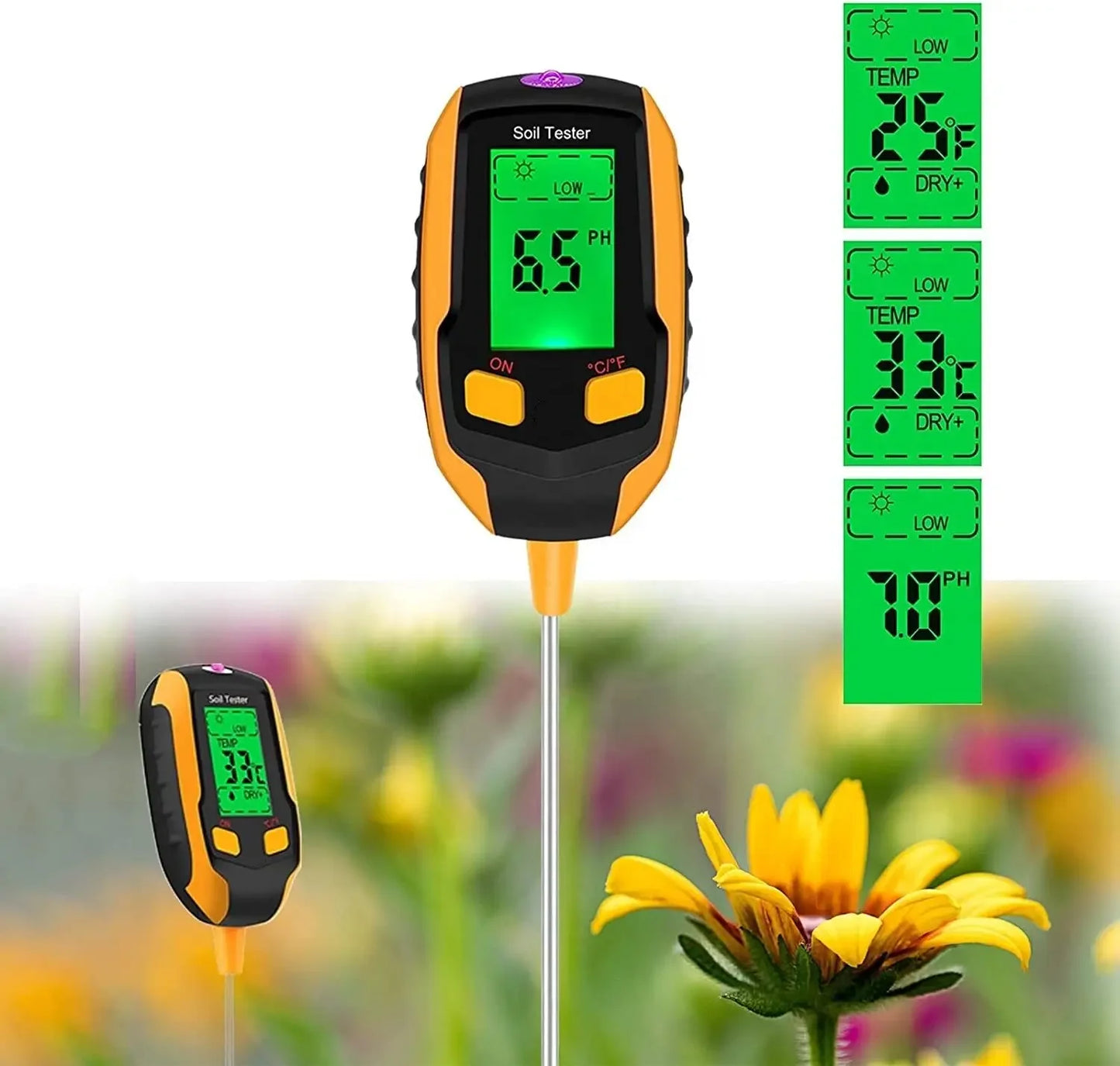 SoilSense™ 4-in-1 Soil Tester