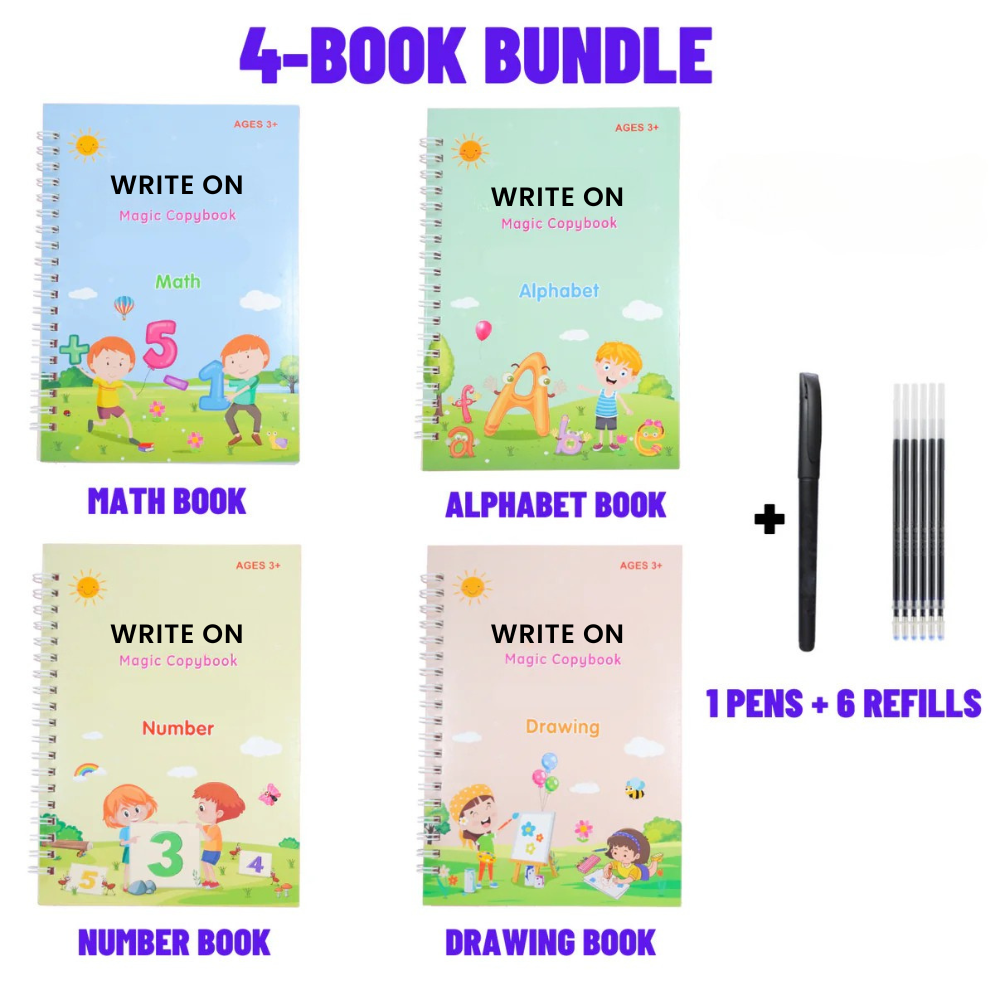 ScribbleSmart™ Magic Copybooks