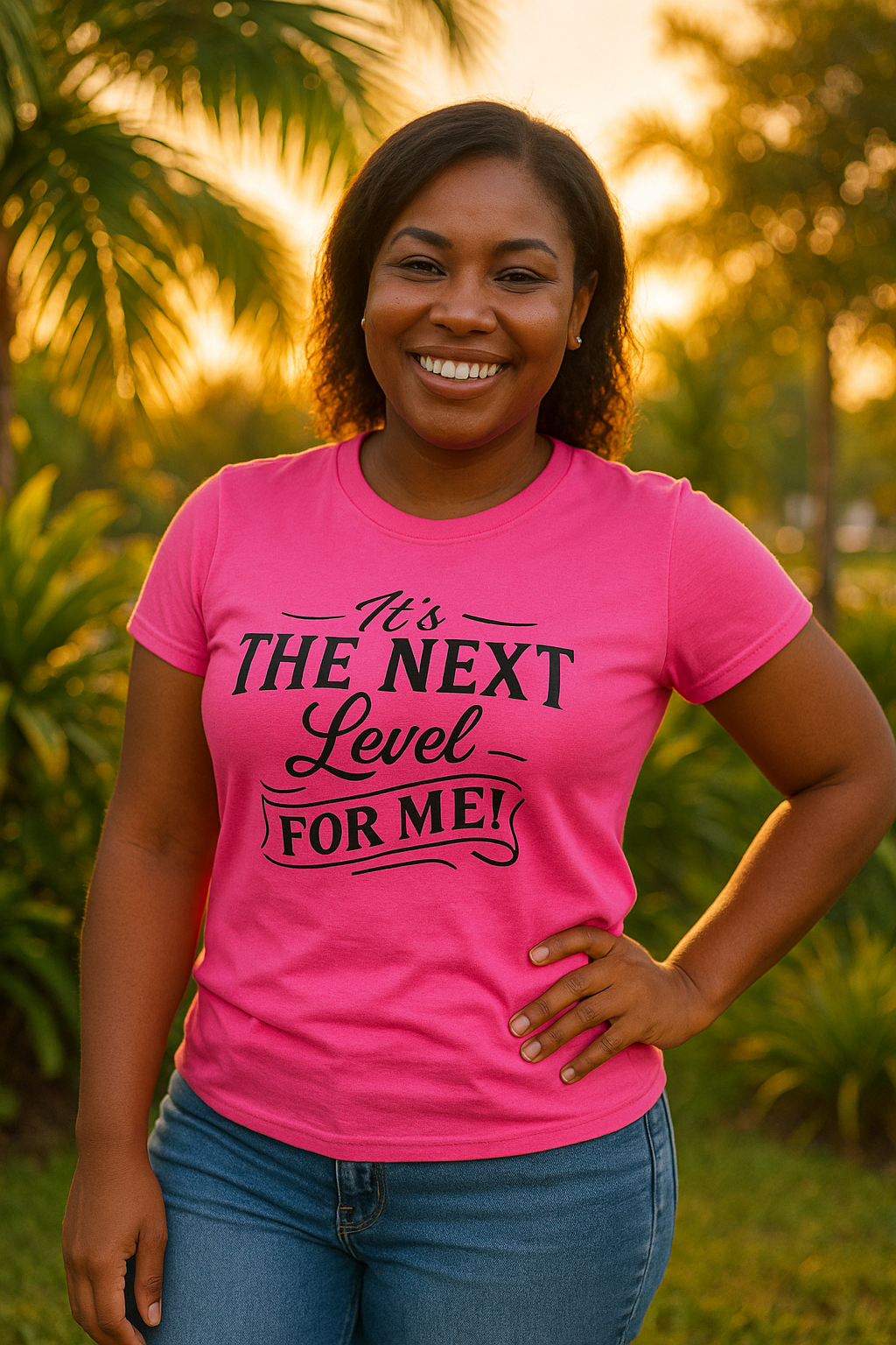 "It's the Next Level for Me!" - Motivational Tee for Everyday Inspiration