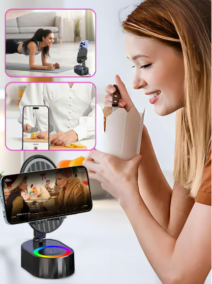 AmpStand™ Pro Cellphone stand with induction speaker