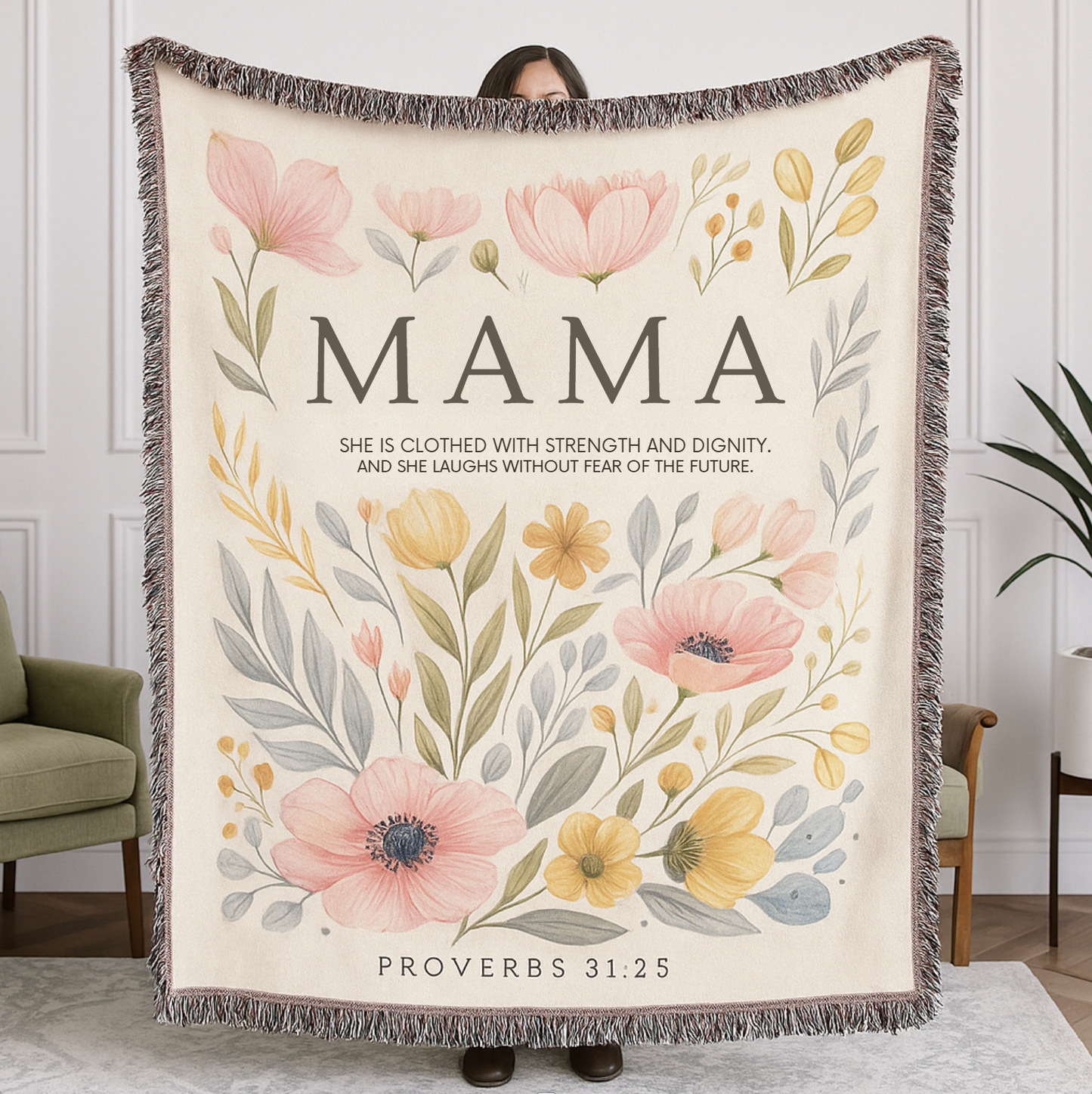 Personalized Woven Blanket